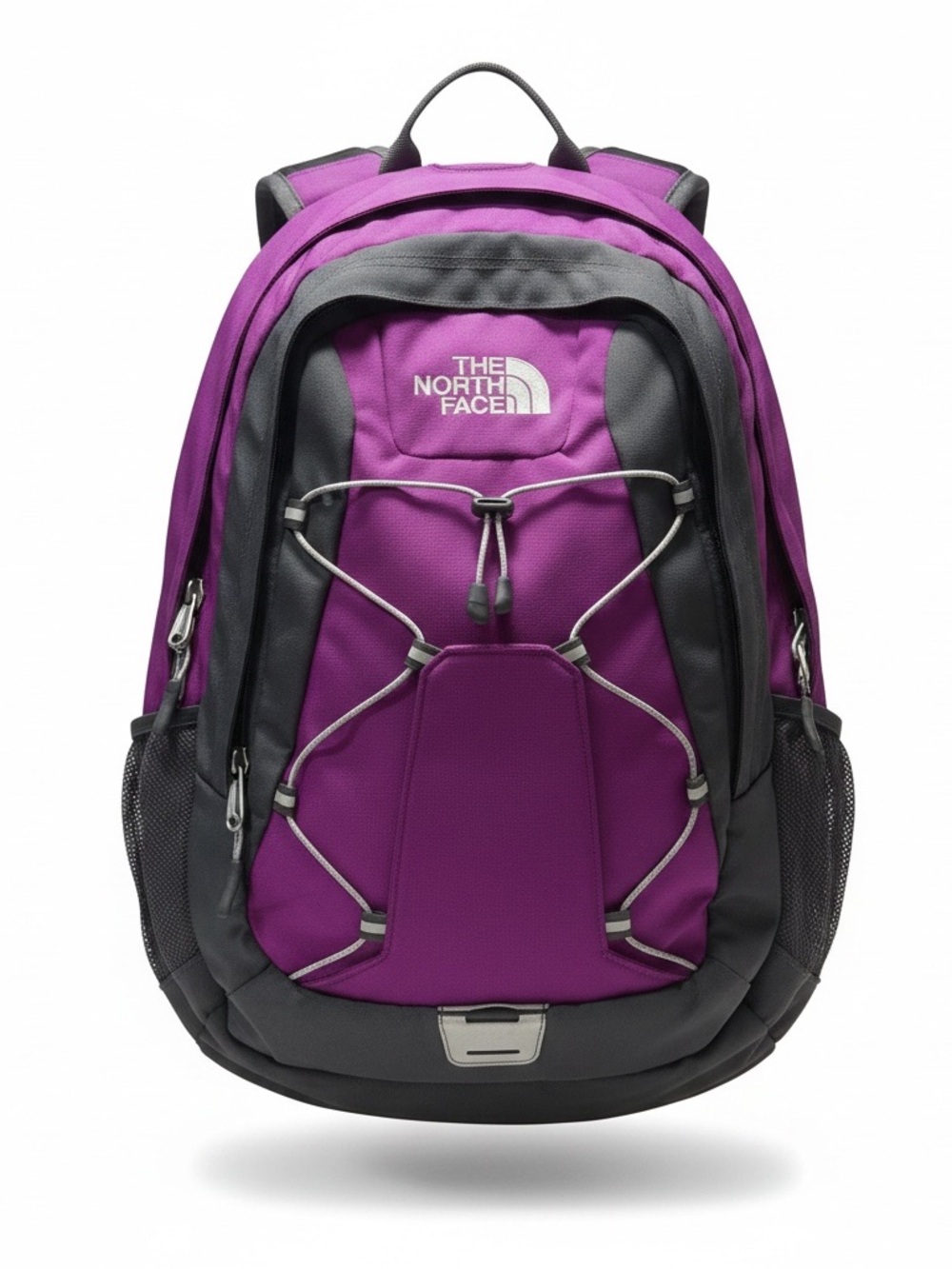 The North Face Purple and Black Backpack